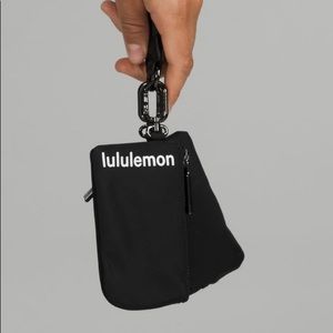 COPY - NWT Lululemon Dual Pouch Keychain Wristlet Bag